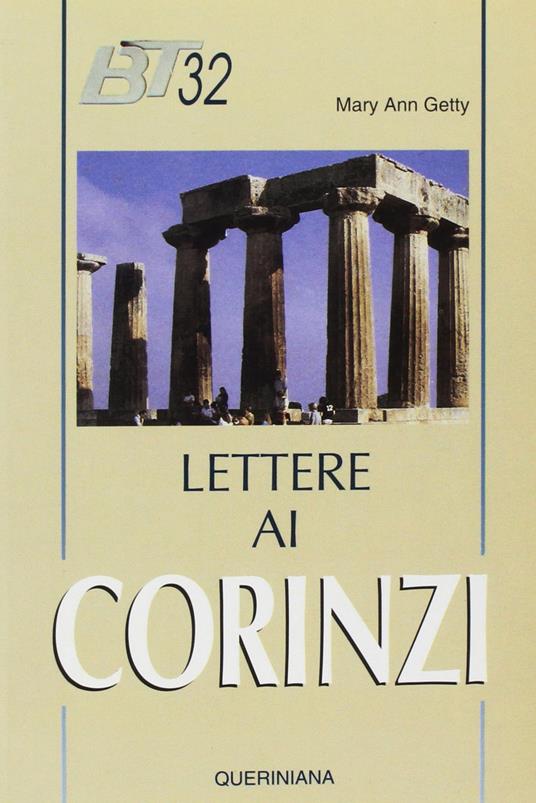 Lettere ai corinzi - Mary Ann Getty - copertina