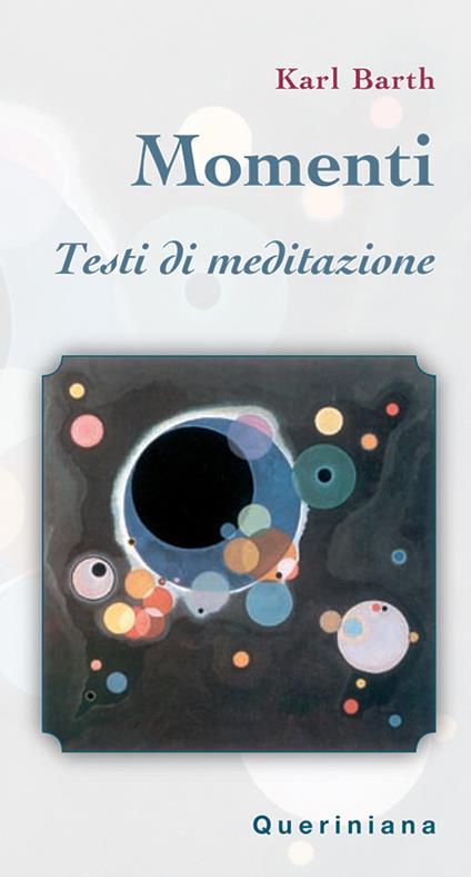 Momenti. Testi di meditazione - Karl Barth - copertina