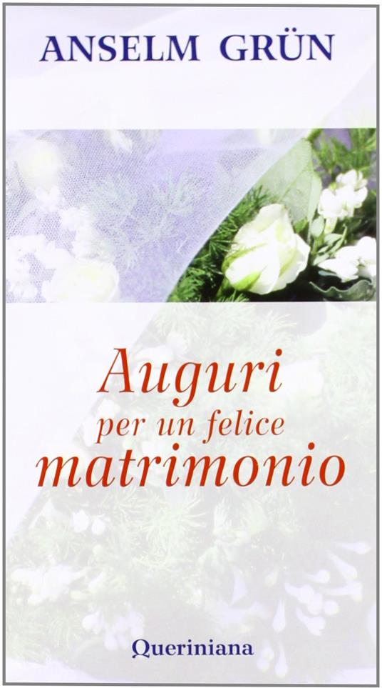 Auguri per un felice matrimonio - Anselm Grün - copertina