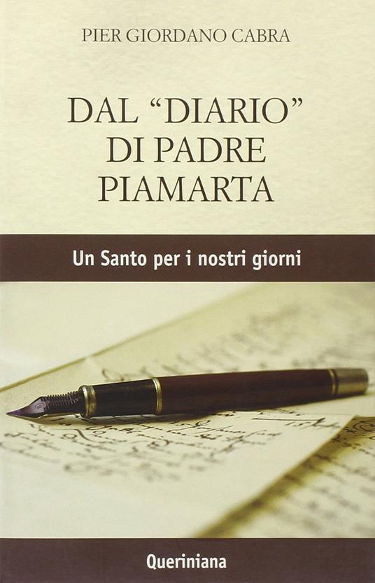 Dal «diario» di padre Piamarta. Un santo per i nostri giorni - Pier Giordano Cabra - copertina