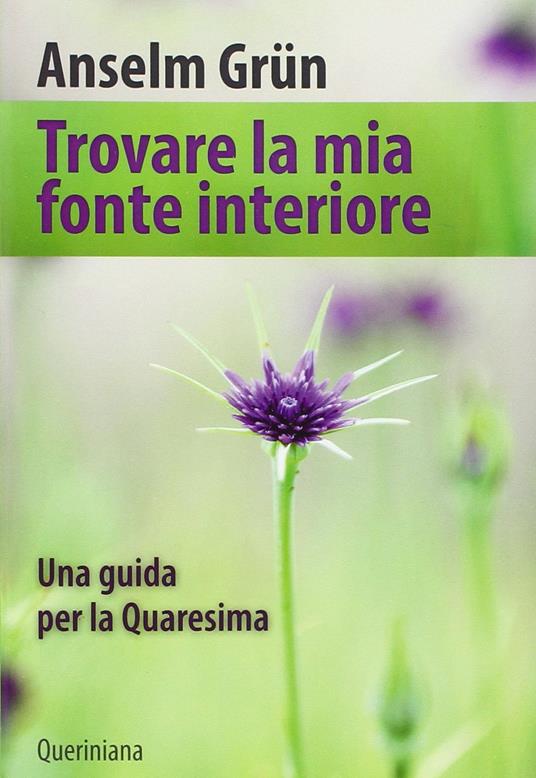 Trovare la mia fonte interiore - Anselm Grün - copertina