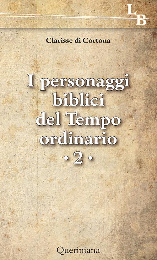 Personaggi biblici del tempo ordinario. Vol. 2 - copertina