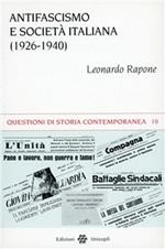 Antifascismo e società italiana (1926-1940)