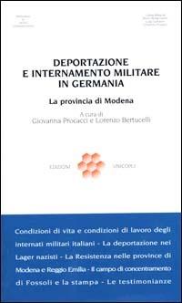 Deportazione e internamento militare in Germania. La provincia di Modena - copertina