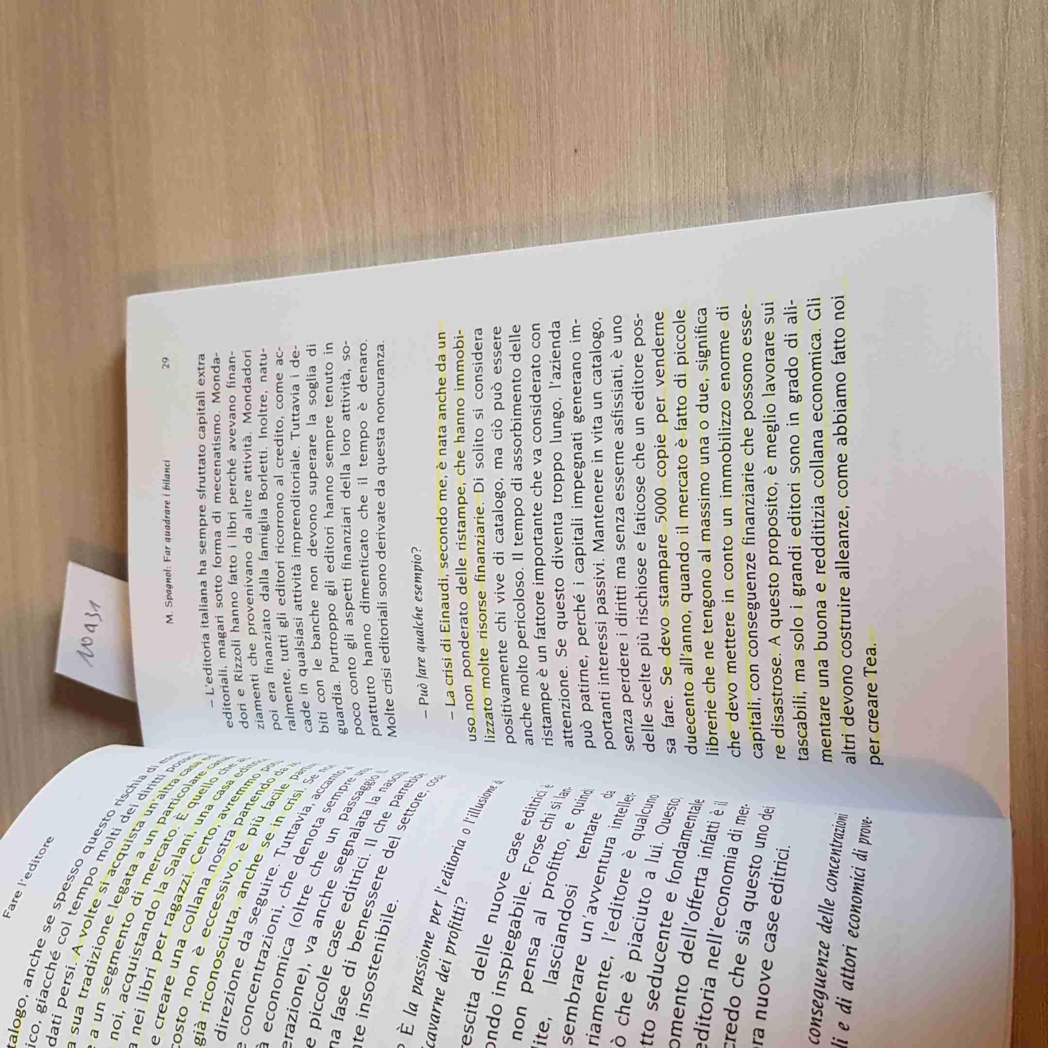 Dalla parte degli editori. Interviste sul lavoro editoriale