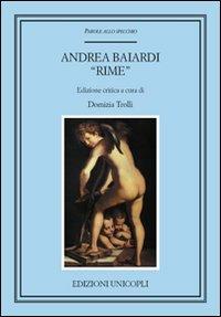 Rime - Andrea Baiardi - copertina