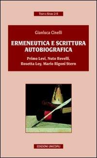 Ermeneutica e scrittura autobiografica - Gianluca Cinelli - copertina