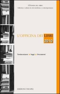L'officina dei libri 2010 - copertina