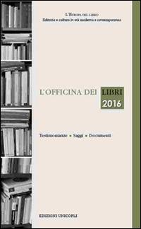 L'officina dei libri 2016 - copertina