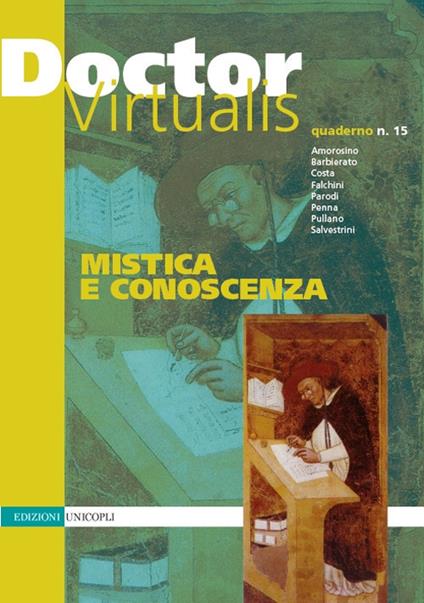 Doctor Virtualis. Vol. 15: Mistica e conoscenza - copertina