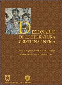 Dizionario di letteratura cristiana antica - copertina