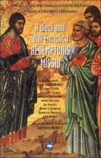 A dieci anni dall'enciclica Redemptoris missio - copertina
