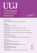 Urbaniana University Journal. Euntes Docete (2019). Vol. 3: clericalismo, Il.