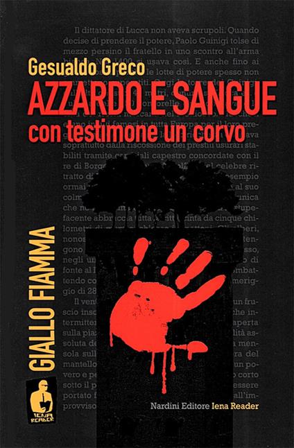 Azzardo e sangue con testimone e un corvo - Gesualdo Greco - copertina