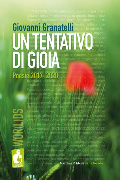 Un tentativo di gioia. Poesie 2017-2020 - Giovanni Granatelli - copertina