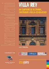 Villa Rey. Un cantiere di restauro, contibuti per la conoscenza - copertina