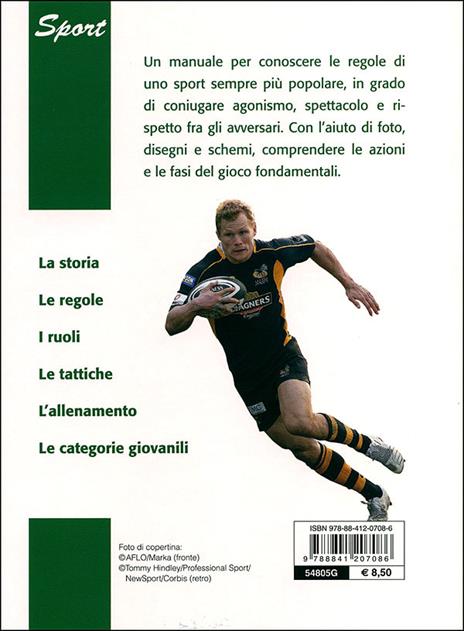 Rugby. Regolamento allenamento strategie - Giuseppe Ferraro - 9