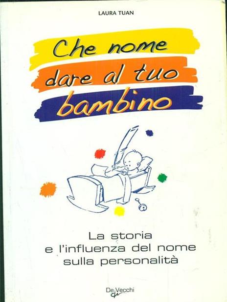 Che nome dare al tuo bimbo? Il grande libro dei nomi - Laura Tuan - copertina