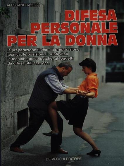 Difesa personale per la donna - Alessandra Zoia - copertina