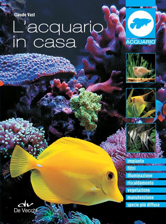 L' acquario in casa - Claude Vast - copertina