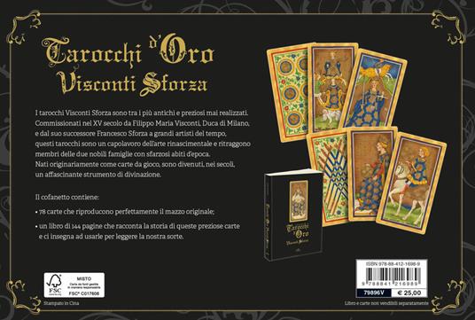 Tarocchi d'oro Visconti Sforza. Con 78 Carte - Mary Packard - 2