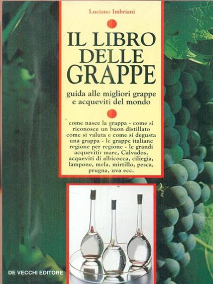 Il libro delle grappe - Luciano Imbriani - copertina