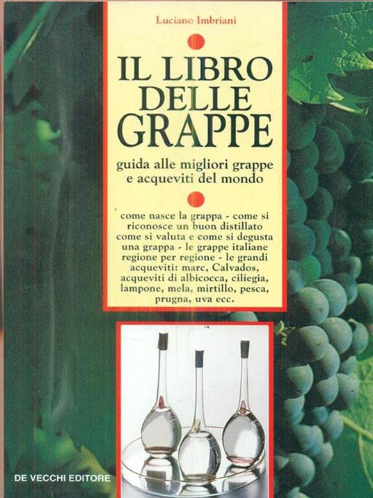 Il libro delle grappe - Luciano Imbriani - copertina