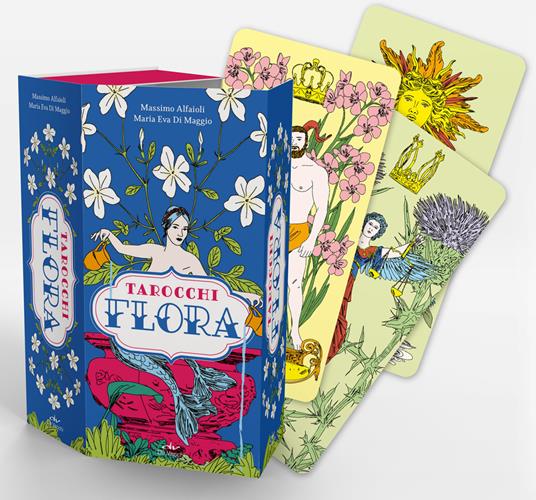 Tarocchi flora. Ediz. a colori. Con 78 - Massimo Alfaioli,Maria Eva Di Maggio - copertina