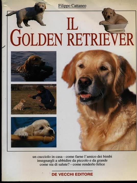 Il golden retriever - Filippo Cattaneo - copertina