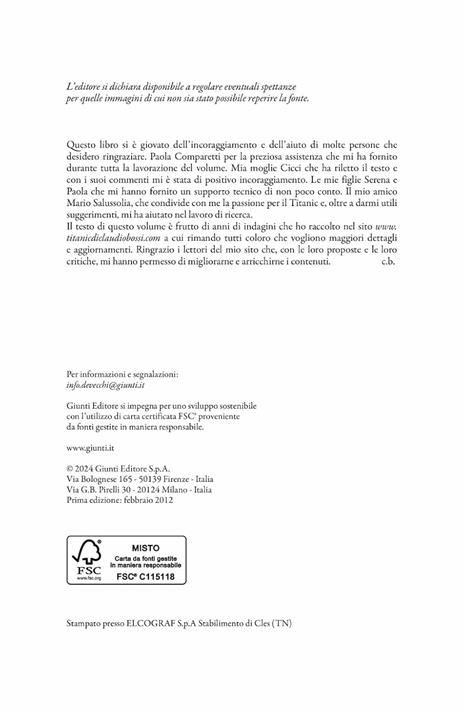 Titanic. Storia, leggenda e superstizioni sul tragico primo e ultimo viaggio del gigante dei mari - Claudio Bossi - 4