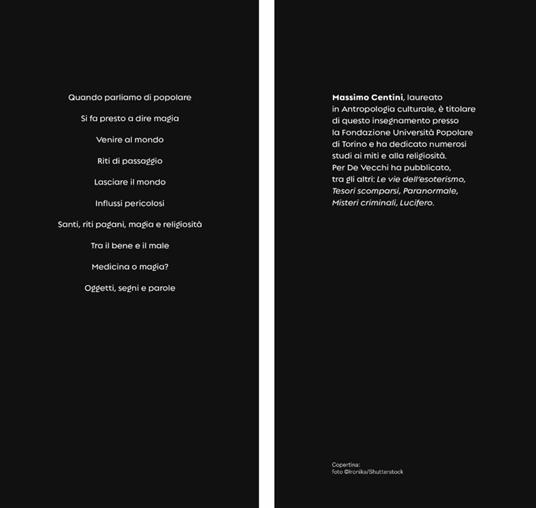 Magia popolare. Credenze, riti e cerimonie della tradizione italiana - Massimo Centini - 2