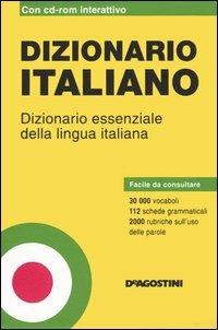 Dizionario italiano. Dizionario essenziale della lingua italiana. Con CD-ROM - copertina