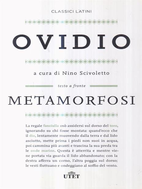 Metamorfosi. Testo latino a fronte - P. Nasone Ovidio - 3