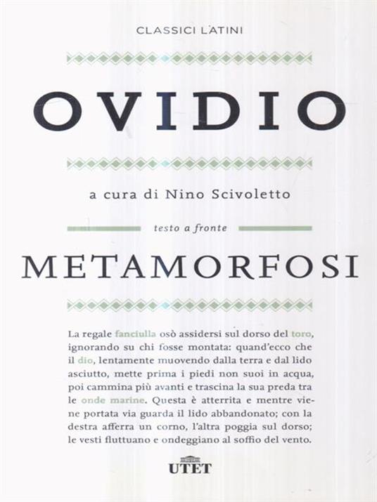 Metamorfosi. Testo latino a fronte - P. Nasone Ovidio - 3