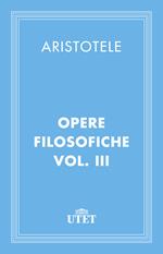 Opere filosofiche. Vol. 3