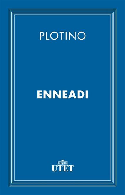 Enneadi - Plotino - ebook