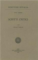 Scritti critici