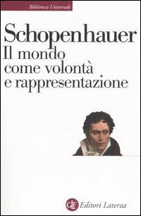 Il mondo come volontà e rappresentazione - Arthur Schopenhauer - copertina