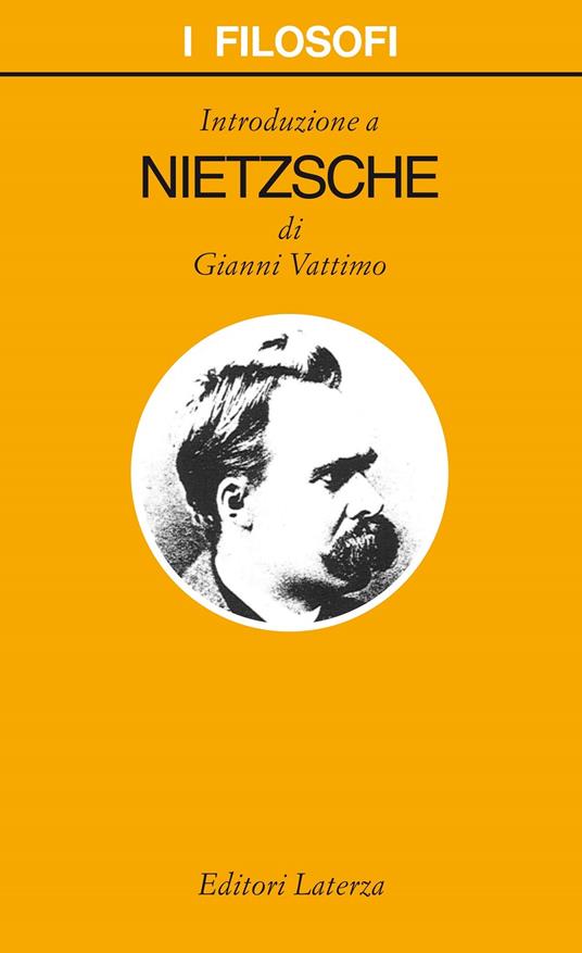 Introduzione a Nietzsche - Gianni Vattimo - copertina