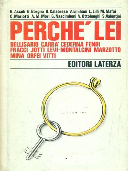 Perché lei - copertina