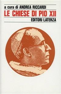 Le chiese di Pio XII - copertina
