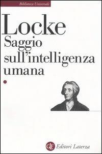 Saggio sull'intelligenza umana - John Locke - copertina