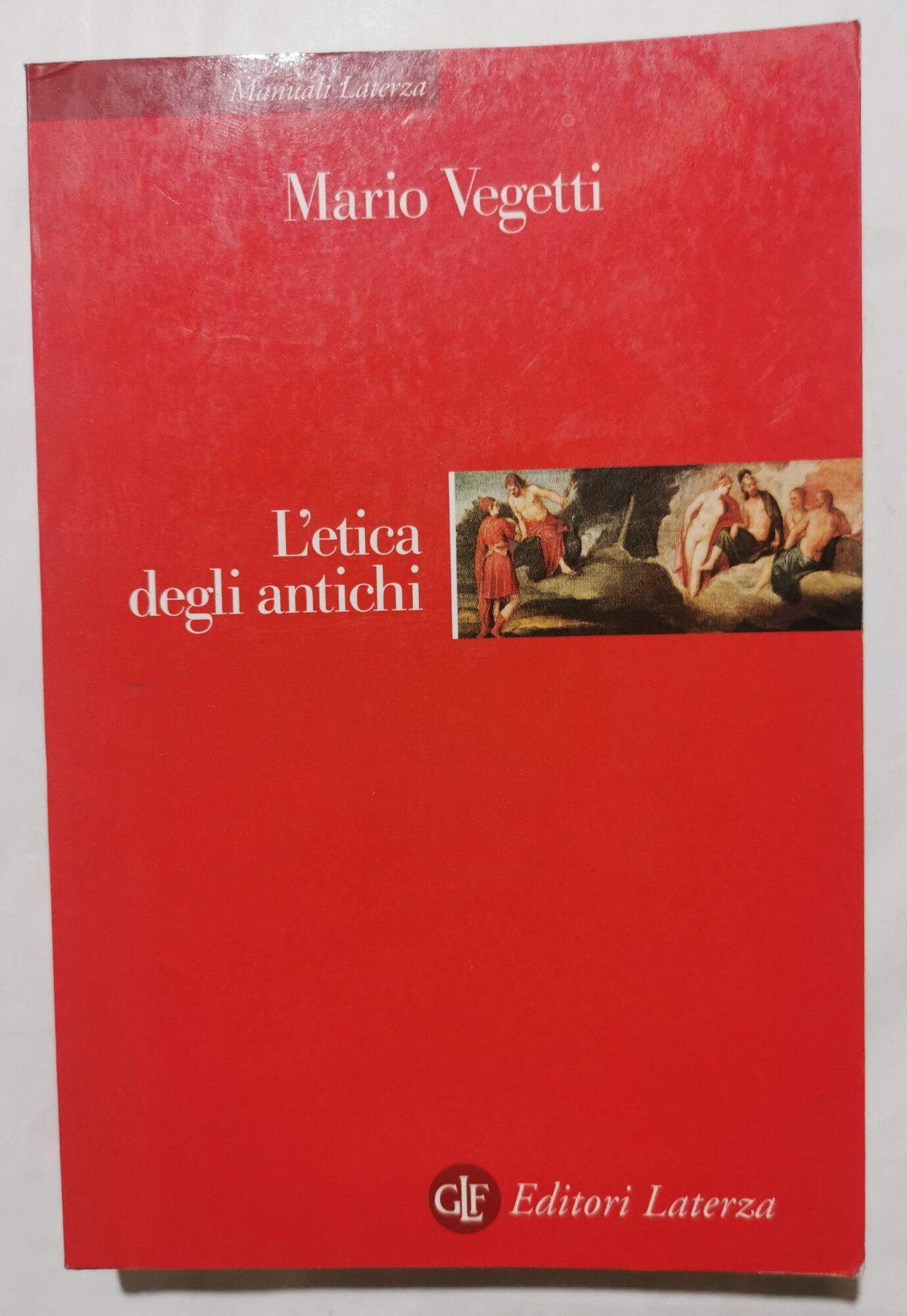 L' etica degli antichi