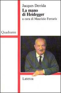 La mano di Heidegger - Jacques Derrida - copertina