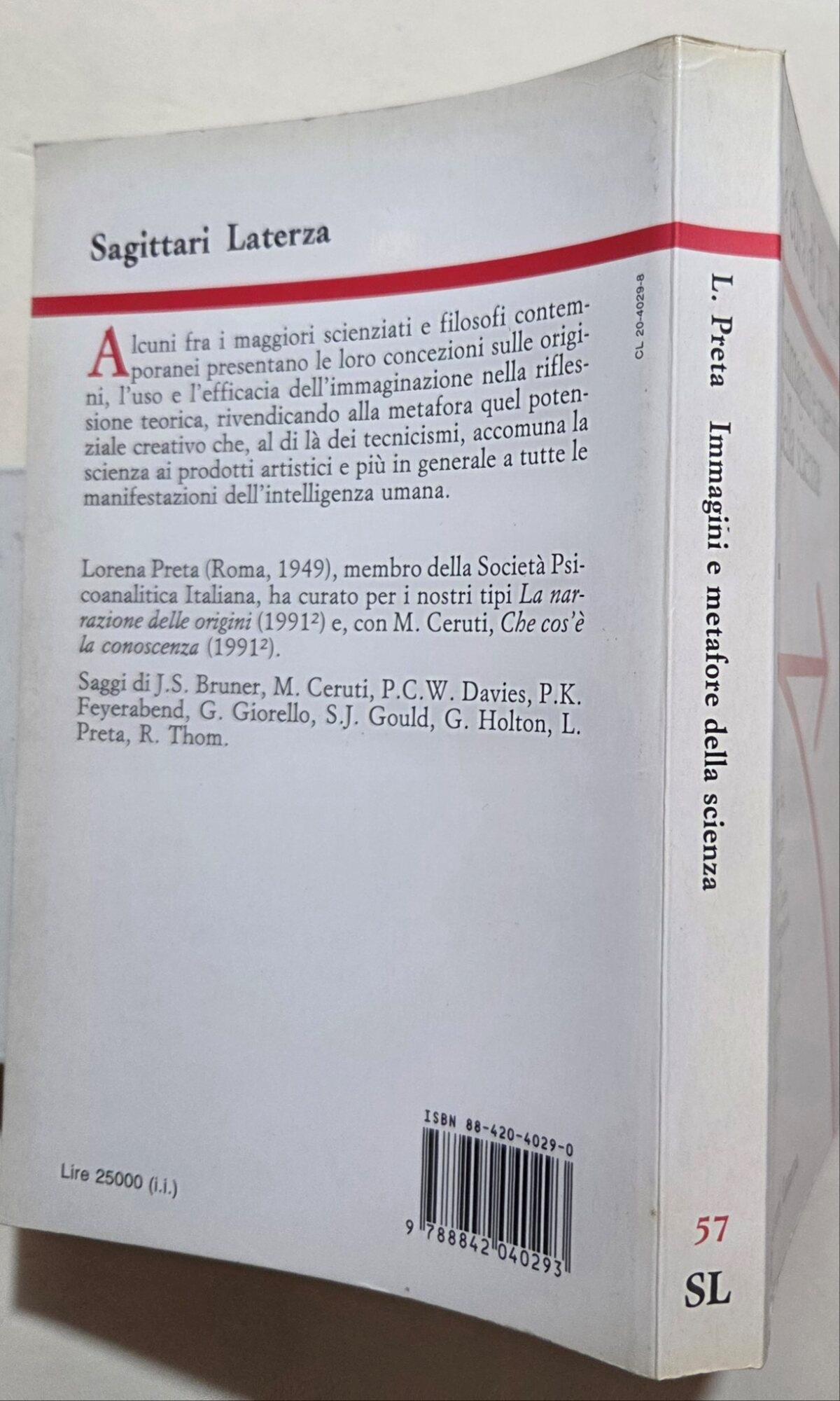 Immagini e metafore della scienza