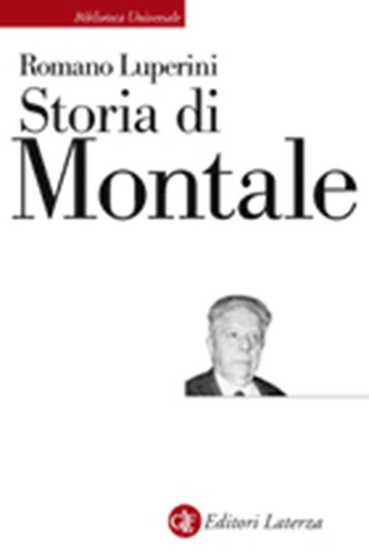 Storia di Montale - Romano Luperini - copertina