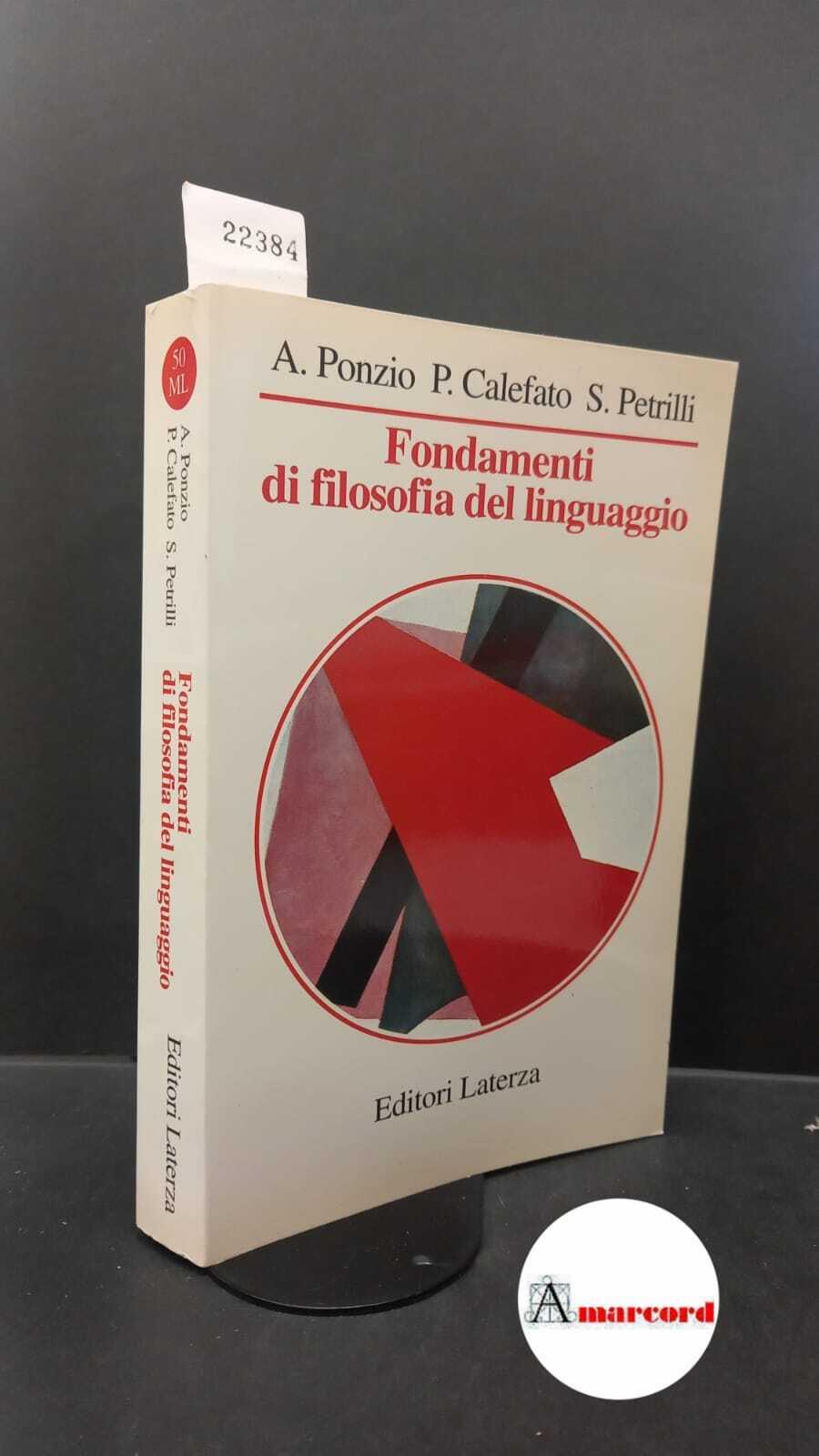 Fondamenti di filosofia del linguaggio