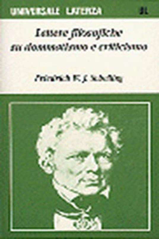 Lettere filosofiche su dommatismo e criticismo - Friedrich W. Schelling - copertina