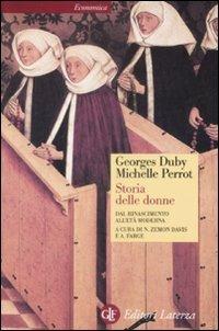 Storia delle donne in Occidente. Vol. 3: Dal Rinascimento all'età moderna. - Georges Duby,Michelle Perrot - copertina