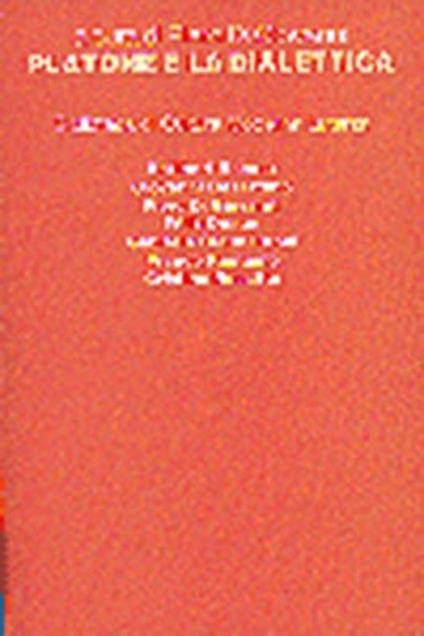 Platone e la dialettica - copertina
